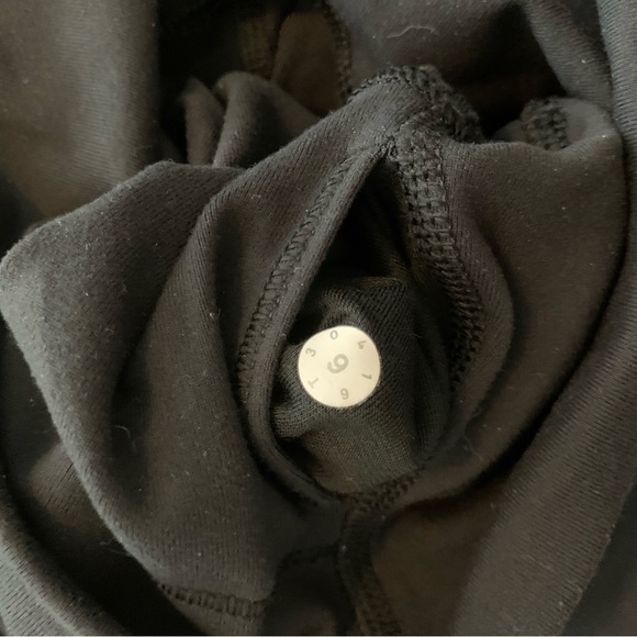 RARE EUC 🔥 Lululemon Wunder Under Pant (Hi-Rise) *Tech Mesh 25" Black - Picture 8 of 8